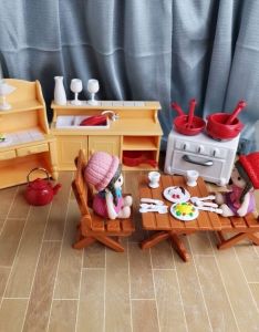 Đồ Chơi Nhà Giả Vờ Nhà Búp Bê Mini Nhà Bếp Phụ Kiện Nấu Ăn Đồ Chơi Trẻ Em Đồ Chơi Mô Hình Đồ Chơi Giả Vờ Nhà Bếp Phụ Kiện