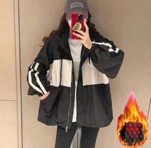 Cotton-padded Hooded Jacket for Petite Design