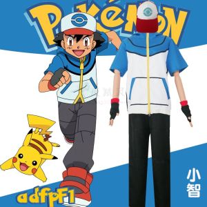 Anime Pokemon Pokémon Xiaozhi Cosplay Pokemon Pokémon Kids Adult Clothes
