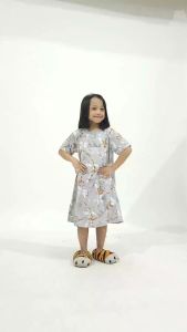 Kiminori CITRA Dress Anak Perempuan Lengan Pendek
