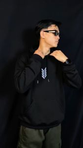 Corner Concept - Black Hoodie - Error Code