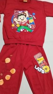 Setelan Lato Lato Viral Bahan Baby Teri Umur 2 Sampai 8 Tahun Pakaian Anak Laki-Laki Bayar di Tempat