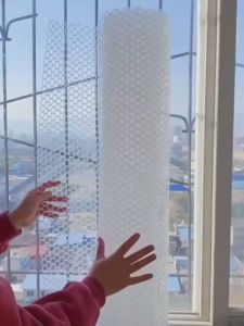 Black flat net stair guardrail encryption plastic mesh for the cast net household sealing balcony fence