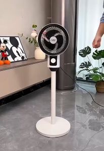พัดลม หมุนเวียนอากาศ ปรับความแรงลมได้ 3ระดับ มีรีโมท พัดลมตั้งเวลาได้ พ้ดลมตั้งพื้นทรงสูง ลมแรง เย็นสบายตลอดฤดูร้อน Stand Fan