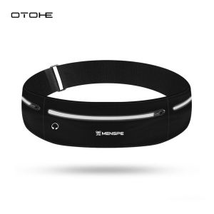 OTOHE Sports Waist Pack Bag Pouches Waist Belts Bag Cross Body Bag Chest Bag Adjustable Running Pouch Waterproof Crossbody Bag Money Phone Waist Fanny Pack Jogging Belt Fanny Pack With Reflective Strip for Workouts Sports Outdoor