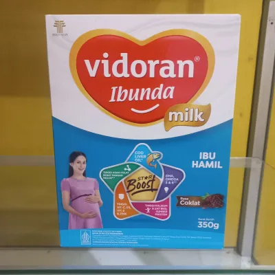Vidoran Ibunda Milk Ibu Hamil Rasa Coklat 350g