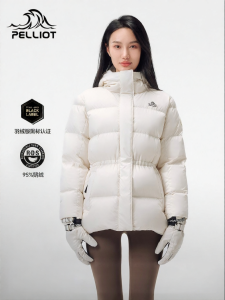 PELLIOT | High Puff Down Warm Slim Fitting Womens Down Jacket