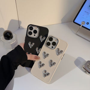 Plating Love for IPhone iphone15 15plus 15pro 15promax 11 13 Iphone14 14plus 14pro 14promax Pro Xs Max 8 7 Plus X 12 Mini Pro Max Soft Silicone Case Tpu