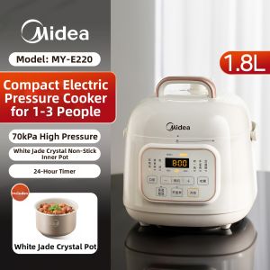 Midea | Compact Designated for 1-3 People Use Pressure Cooker with Dual Liners