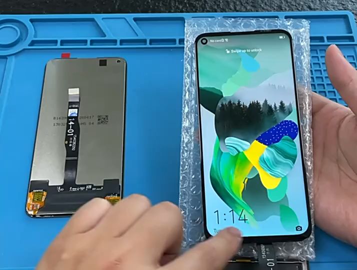 Schermo LCD Per Huawei P40 Lite / Nova 6 SE / Nova 7i – Con Kit Riparazione