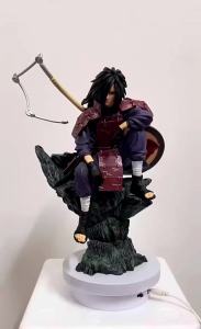Bandai | Uchiha Madara 18CM Limited Edition Figure Model Two-Dimensional Animation GK Trendy Collectible for Animation Lovers Gift