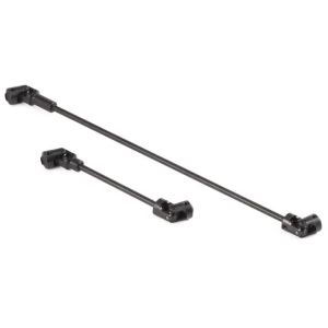Alloy Steel Slim Cut to Length Driveshaft One Size Fits Most for Scalers 1/10 RC Crawler Custom Builds LCG Chassis