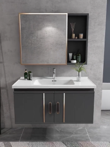 【Local Stocks】Bathroom Vanity Set / Free Tap and Pop Up Waste / Sink / Mirror Cabinet Set.