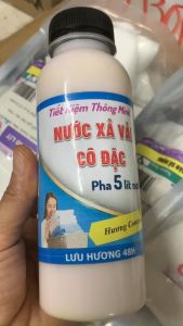 Nguyên liệu pha nước xả vải cô đặc 330ml hương comfor(com com)- pha được 5 lít nước xả