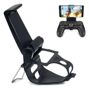 For PS4 Controller Mobile Cell Phone Stand Mount Hand Grip For PlayStation 4 Gamepad Accessories For Samsung S9 S8 Clip Holder