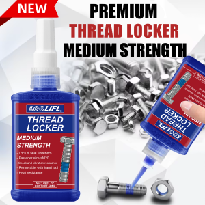 271 243 Threadlocker Screw Glue Quickly Cured Thread Locking Agent Anaerobic Adhesive Corrosion-Resistant Anti-Loosening Glue50g