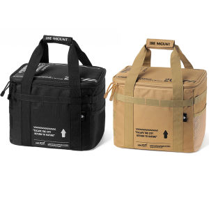 Vktech Outdoor Cooking Storage Bag 20L Portable and Lightweight with Removable Dividers for Camping and Hiking Trips