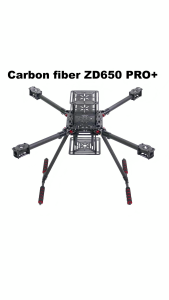 RCtoSky ZD650 PRO 650mm Ardupilot Pixhawk Carbon fiber Quadcopter Frame FPV Quad with Carbon Fiber Landing Skid Motor ESC 40A