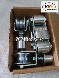 999  U / UV FOLDING BEARING GATE SET / WELDING WROUGHT IRON GATE ROLLER /BESI HOLLOW / AUTO GATE BEARING ROLLER