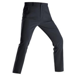 Jeep | Jeep Mens Outdoor Hiking Pants Cooling Sensation Sporty Casual Breathable Elastic UPF50+ Sun Protection Long Knitted Trousers