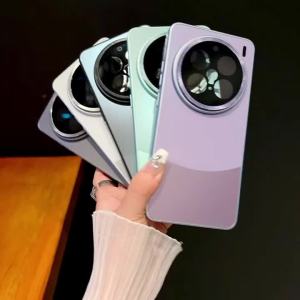 Thích hợp cho OPPO Find X8 tìm thấy X8 Pro điện thoại di động vỏ điện thoại họa tiết hình kim cương kim loại bảo vệ mắt trường hợp bìa PC chà màu chính tả bìa chống sốc điện thoại di động vỏ điện thoại