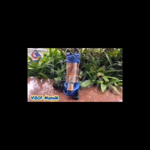 MAXPUMP POMPA CELUP POMPA AIR CELUP OTOMATIS - NON OTOMATIS 220V SUBMERSIBLE PUMP Pompa Celup stainlees 1phase 180Watt/0.25Hp