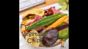 Ah Long 10-Variety Mixed Dried Fruits & Vegetable Chips 250g Healthy Nutritious Vegan Organic Freeze Dried Snack from Vietnam