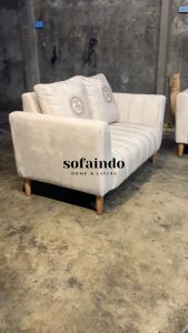 Sofa Set - CHANEL (sofa set minimalis bisa satuan bisa tukar warna dan bahan)