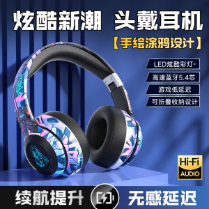 Lenevo Rescue Y9000P Y7000P R9000X Gaming Headset Overhead Game Esports Headphones with Microphone Bluetooth Wireless