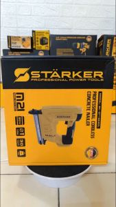 Súng bắn đinh bê tông dùng pin ST18 STARKER công nghệ Đức  chân pin phổ thông  bảo hành 6 tháng