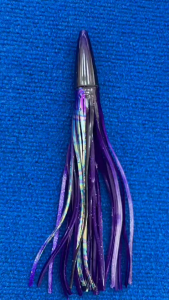 9 Purle/Black Style Lure Trolling Tuna Marlin Purle Head ( Purle/Black )