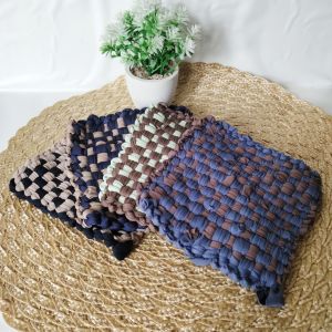 (2pcs) Cempal Anyam Anti Panas Pegangan Penahan Panas Panci Wajan