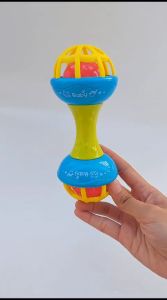 ALONK.S Mainan Bayi Rattle Stick M11 Baby Soft Teether Gigitan BPA Free / Maenan Kerincingan Bunyi