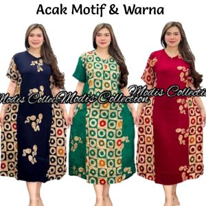 Paket Usaha 2 - 3 Pcs Daster Batik Cap Jumbo Busui Friendly