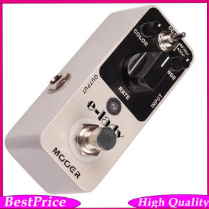 Mooer | MOOER E-Lady Guitar Effects Pedal Analog Flanger 2 Modes Normal Filter True Bypass Full Metal Shell Guitar Effects Accessory
