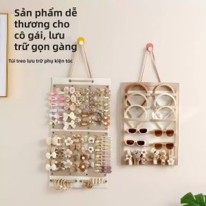 NAIFUNA | Hair Accessories Organizer Wall Mounted Organizer Bag