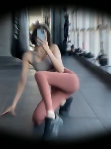 EDM【Fast Delivery】 2PCS Woman Sports Sets Shockproof Gathered Fitness Bra Yoga Suit Tights Leggings Hip Lifting Pants