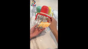 Baby PPSU Silicone Anti-Falling 300ml ขวดนมสำหรับทารกแรกเกิดนวัตกรรมการฝึกอบรมคอกว้างขวดนมขนาดใหญ่ 300 มล