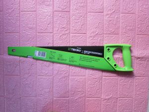 Tekiro Gergaji Tangan Kayu Gagang Plastik Hand Saw Resharpenable 20" 7 Tpi