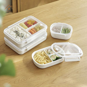 DXL Lunch Box Bento Box Microwave Safe Refrigerator Box Salad Fruit Box Keep Fresh Compartment Lunch Box Set