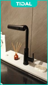 TIDAL Smart Kitchen Faucet Keran Dapur Cuci Piring Fleksibel TD141 LED Temperature
