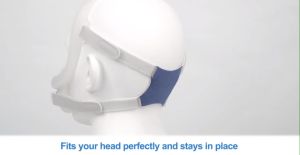 Reusable Airfit F30i Replacement Headgear CPAP Mask Headband with 2 Magnetic Headband Clip