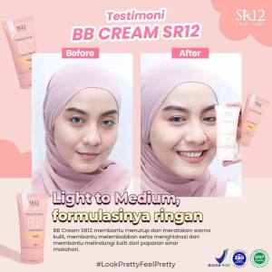 Perfect Cover BB Cream Sr12 BB cream Glowing Anti Luntur Hasil Matte