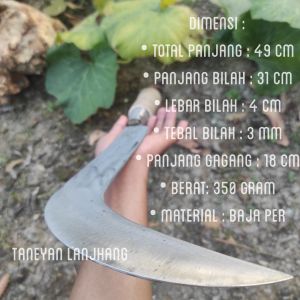 Pelong Madura Super / Calok Madura Asli Tebal / Parang Super Tajam Baja Asli / Arit Ranting Pohon / Arit Jawa Full Baja Per / Arit Pelong Madura Tebal / Arit Baja Tebal Tajam Potong Tebu / Arit Bando Panjang / Arit Baja Tebas / Arit Potong Kayu