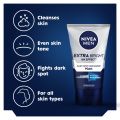 Nivea men Extra Bright Dark Spot Minimizer Facial Foam. 