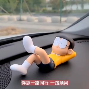 TWH ACTION FIGURE DORAEMON NOBITA FIGURE JAPAN ANIME Version Doll Pajangan Mobil & Hadiah