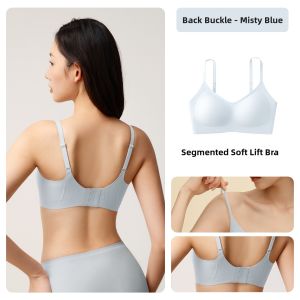 YOUKESHU | Soft Support Invisible Bra No Marks Thin Straps