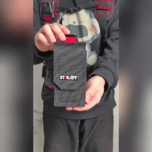 STARJIFF Phone Pouch Quick-Hook Universal Phone Bag Oxford Pocket Pack Phone Special Storage Tool Bag