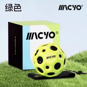 High Elasticity Moon Rock Elastic Ball with Rope Childrens Stress Relief Toy Focus Improvement Pulling Back And Forth Ball