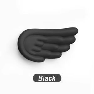 Angel Wings Shaped Keyboard Mouse Wrist Rest Wing Memory Foam Anti-slip Silicone Ergonomic Wrist Guard Table Mat Mouse Pad Set